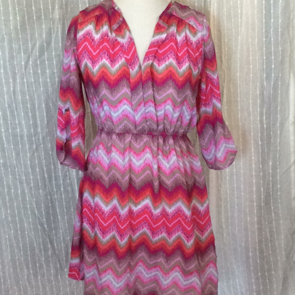 Vibrant tunic dress